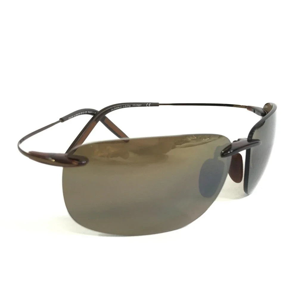 Maui Jim Sunglasses OLOWALU MJ-526-26 Rootbeer Copper Frames w HCL Bronze Lenses